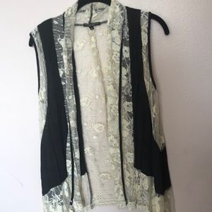 Alberto Makali Lace Vest